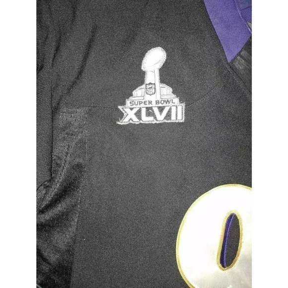 # 91 Upshaw jersey Baltimore Ravens Super Bowl XLVII (48) version Nike On Field - Picture 8 of 11